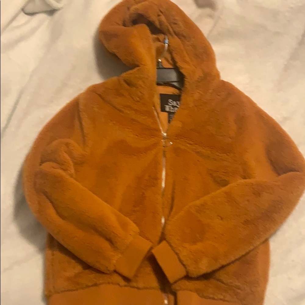Fluffy jacket